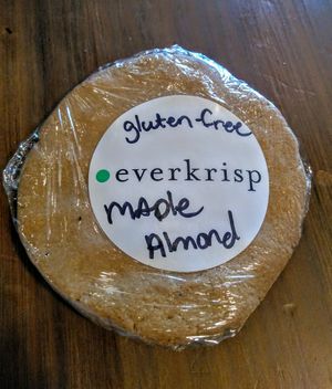 vegan & gluten free cookie at Everkrisp in Destin