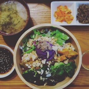 Vegan bowl with meal package at Flourish 元禾食堂 - Yuán Hé ShíTáng in Taipei