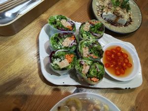 Summer rolls at Flourish 元禾食堂 - Yuán Hé ShíTáng in Taipei