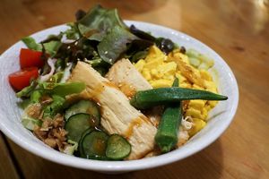 Seasonal Vege Tofu Donburi at Flourish 元禾食堂 - Yuán Hé ShíTáng in Taipei