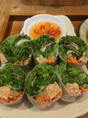 Summer rolls at Flourish 元禾食堂 - Yuán Hé ShíTáng in Taipei