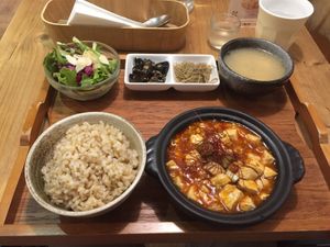 Mapo tofu (set meal) at Flourish 元禾食堂 - Yuán Hé ShíTáng in Taipei