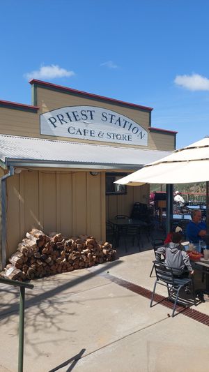 Priest Station Cafe at Priest Station Cafe in Big Oak Flat