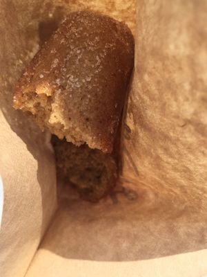 Cinnamon donut at Holey Rollers Bakery in Oklahoma City