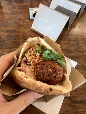   at Falafel Metro in Tauranga