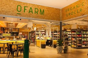 Shop Front at oFarm Organic Cafe in Brookvale