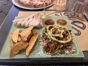 Big kebab  at FUD in Catania