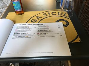 clear menu 🥰 at FUD in Catania