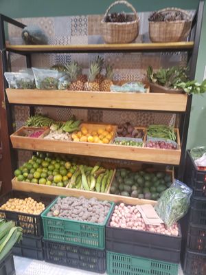 More veggies at Ecosavia in Bogota