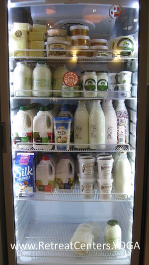 Refrigerated items  at Ecosavia in Bogota