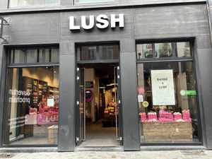   at LUSH - Nieuwstraat in Brussels