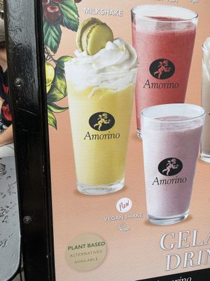 Shake option   at Amorino in Valletta
