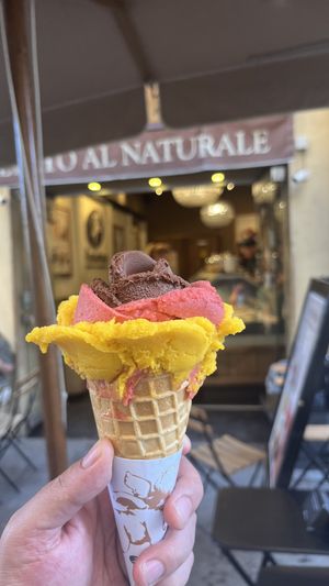   at Amorino in Valletta