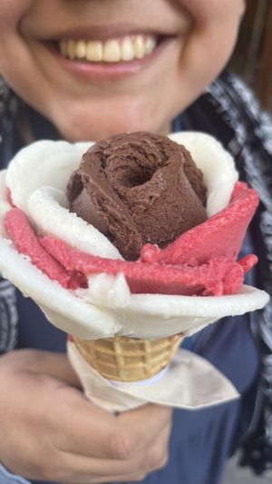   at Amorino in Valletta