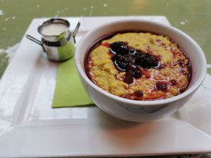 Protein Porridge at Cafe Temple in Galway