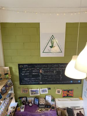   at Cafe Temple in Galway