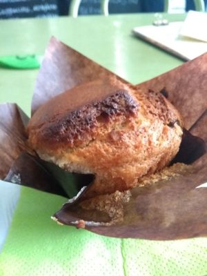 banana chocolate muffin  at Cafe Temple in Galway