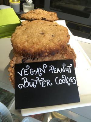 So many vegan treats! at Cafe Temple in Galway