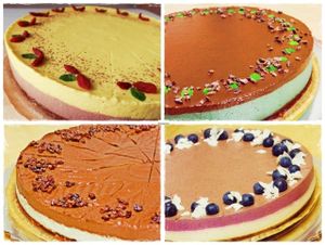 Raw cakes at AkoRepa in Presov