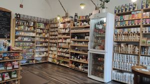 Vegan shop at AkoRepa in Presov