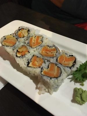 Sweet Potato sushi roll at Mizu Sushi and Grill in Zanesville