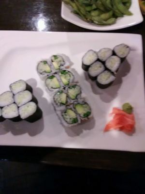 vegan ? plate  at Mizu Sushi and Grill in Zanesville