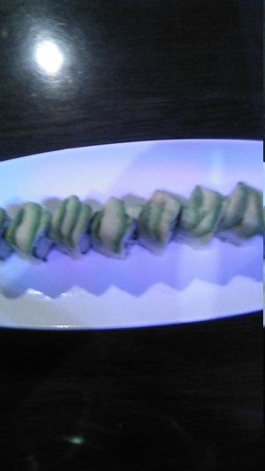 Green roll at Mizu Sushi and Grill in Zanesville