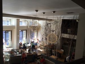 downstairs at Zizzi in Newcastle Upon Tyne