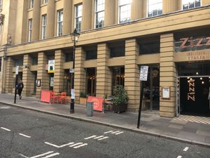 outside  at Zizzi in Newcastle Upon Tyne