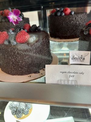 Vegan Chocolate Cake  at Sinners & Saints Desserts in Venice