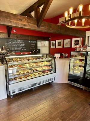 Inside Bakery  at Sinners & Saints Desserts in Venice