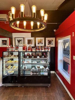 Inside Bakery  at Sinners & Saints Desserts in Venice