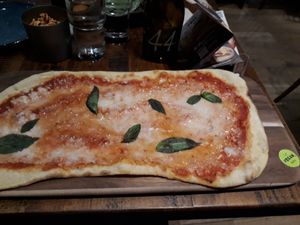 Rustica margherita pizza at Zizzi - Aberdeen in Aberdeen