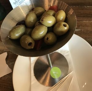 Starters - mixed olives at Zizzi - Aberdeen in Aberdeen