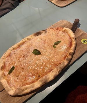 vegan margherita  at Zizzi - Brindleyplace in Birmingham