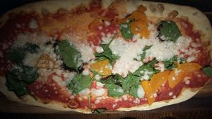 Vegan Pizza at Zizzi in Bishops Stortford