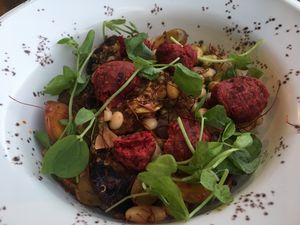 Rainbow salad at Zizzi in Bishops Stortford