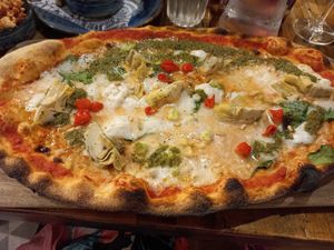 Pizza at Zizzi in Bromley