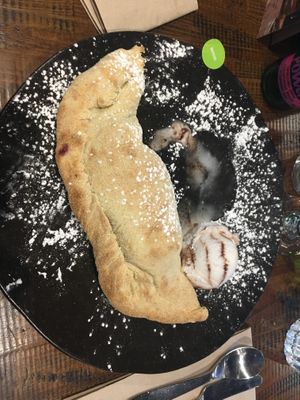 Calzone at Zizzi - Bene't St in Cambridge