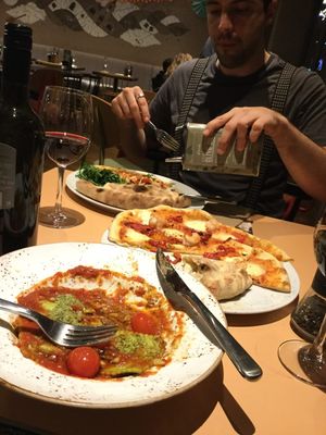 Nice options, when there are few vegan places around at Zizzi in Colchester