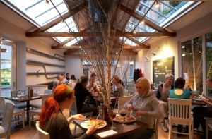 Inside at Zizzi in Derby