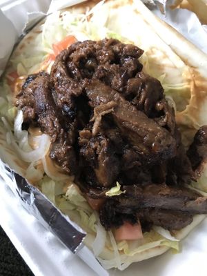 Beefless Gyro at Loving Hut in Litchfield Park