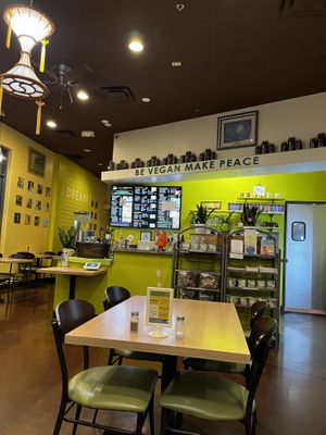 Super friendly and cute store front  at Loving Hut in Litchfield Park