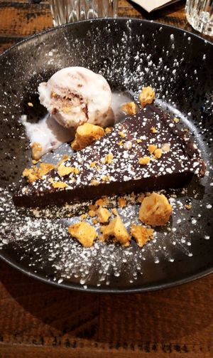 Vegan dessert  at Zizzi - Roxburgh Court in Edinburgh