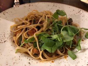 Vegano raguo at Zizzi - Roxburgh Court in Edinburgh