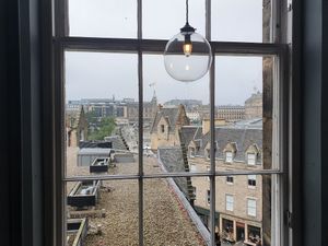 The view at Zizzi - Roxburgh Court in Edinburgh