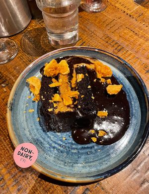 Chocolate cake  at Zizzi in Exeter