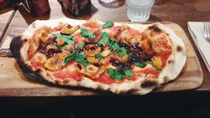 Vegan Zucca Pizza Rustico at Zizzi - West End in Glasgow