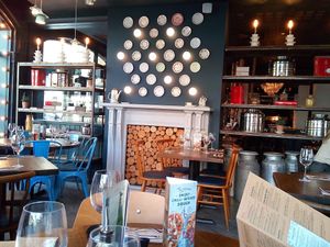 Decor at Zizzi in Harrogate