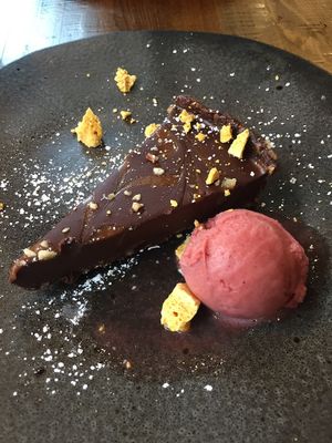 Praline Chocolate Torte!  at Zizzi in Harrogate